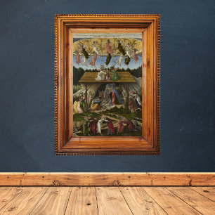 Weihnachten Krippe Sandro Botticelli Poster
