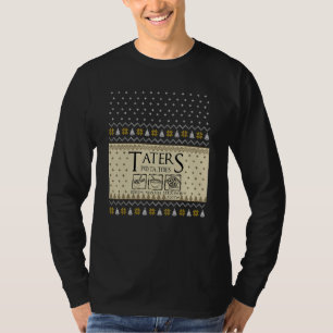 Weihnachten L O T R Taters Kartoffeln Boilem Mashe T-Shirt