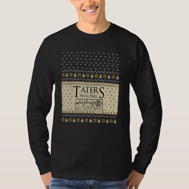 Weihnachten L O T R Taters Kartoffeln Boilem Mashe T-Shirt (Vorderseite)