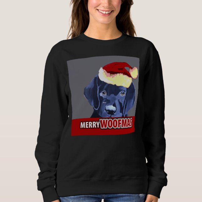 Weihnachten Labrador 189 Sweatshirt (Vorderseite)