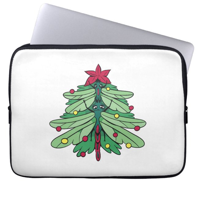 Weihnachten Laptopschutzhülle (Vorderseite)