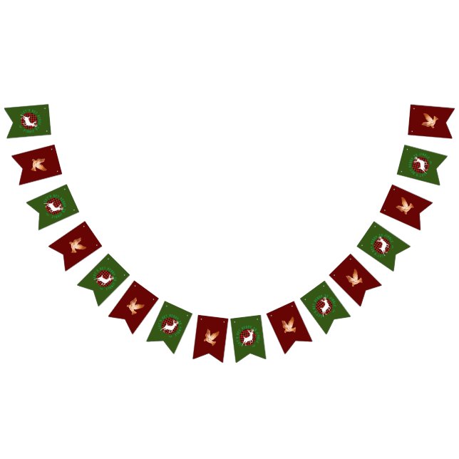 Weihnachten "Lass's Get Ready to Jingle" Wimpelkette (Alle)