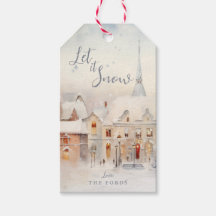 Weihnachten lässt es Schneewelt erahnen