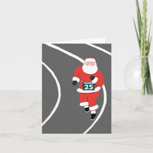 Weihnachten laufen (Vorderseite)