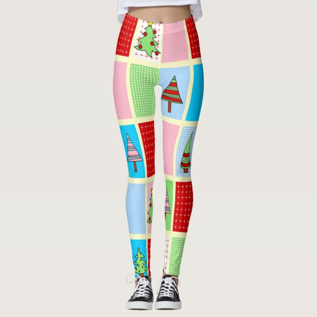 Weihnachten Leggings (Vorderseite)
