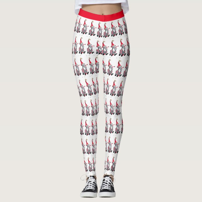 Weihnachten Leggings (Vorderseite)