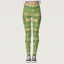 Weihnachten Leggings Furry Little Christmas