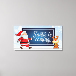 Weihnachten Leinwanddruck