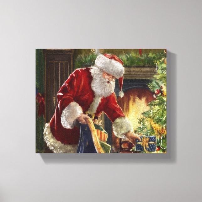 Weihnachten Leinwanddruck (Vorderseite)