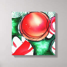 Weihnachten Leinwanddruck