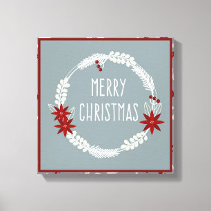 Weihnachten Leinwanddruck
