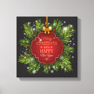 Weihnachten Leinwanddruck