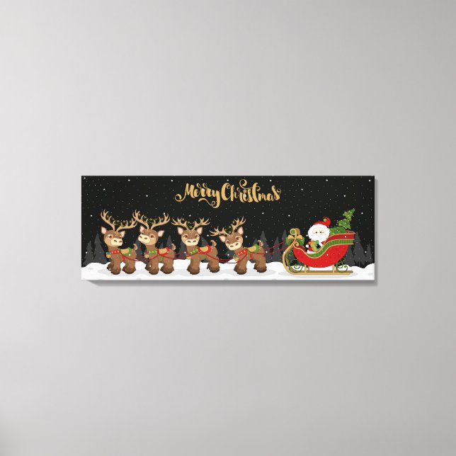 Weihnachten Leinwanddruck (Vorderseite)