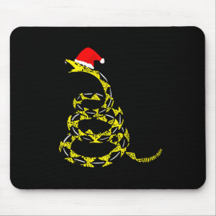 Weihnachten Libertärer Gadsden Tritt nicht auf die Mousepad