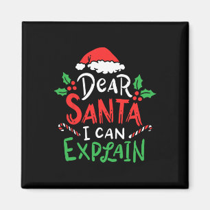 Weihnachten Liebe Santa I kann den lustigen Weihna Magnet