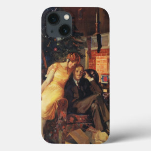 Weihnachten, Liebe und Romantik iPhone 13 Hülle
