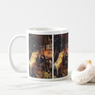 Weihnachten, Liebe und Romantik Kaffeetasse