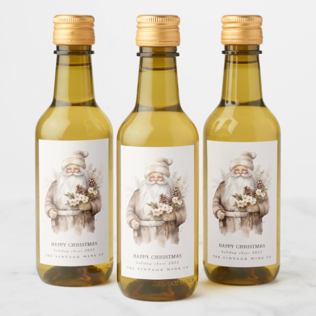 Weihnachten liebt Weinflaschen Etiketten (Flaschen)
