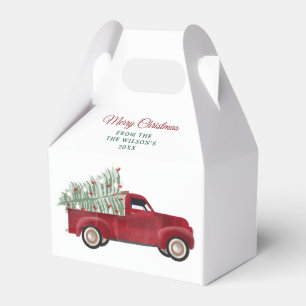 Weihnachten Lieferwagen Weihnachten Weihnachten We Geschenkschachtel