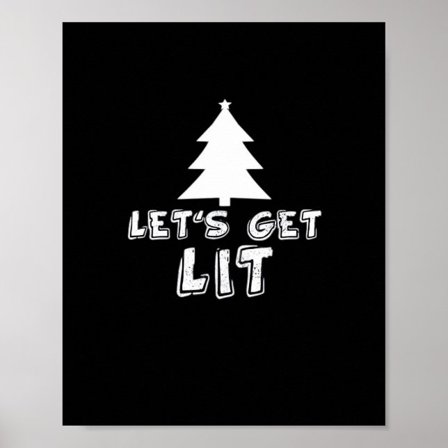 Weihnachten - Lit Classic Poster (Vorne)