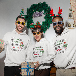 Weihnachten, lustige Weihnachtsquotenhoodie, cu Hoodie