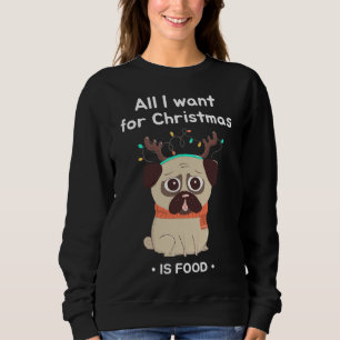 Weihnachten lustiger Mops Klassischer T - Shirt 35