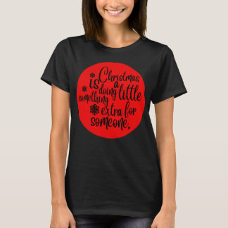 Weihnachten macht etwas Extra für pe T-Shirt