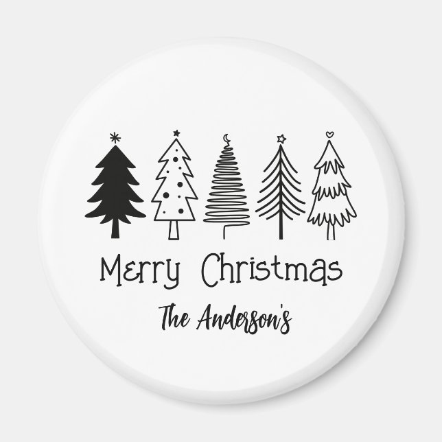 Weihnachten Magnet (Vorne)
