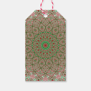 Weihnachten Mandala 2 Geschenkanhänger