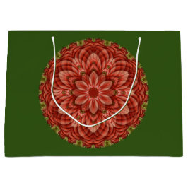 Weihnachten Mandala Große Geschenktüte