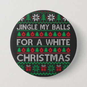 Weihnachten - meine Kugeln schmelzen Button
