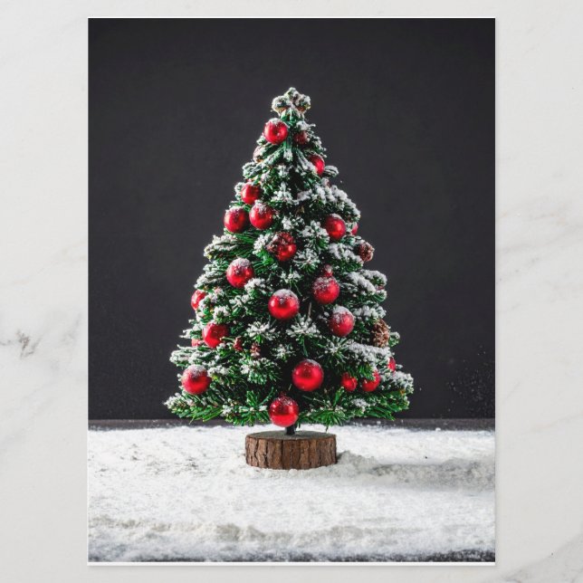 weihnachten menükarte (Vorderseite)