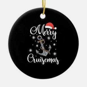 Weihnachten Merry Cruisemas Urlaub Kreuzfahrt Gesc Keramik Ornament