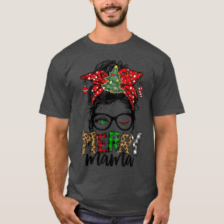 Weihnachten Merry Mama Mama Leben Funny Christmas  T-Shirt