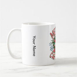Weihnachten - Merry und koffeinierte Tasse