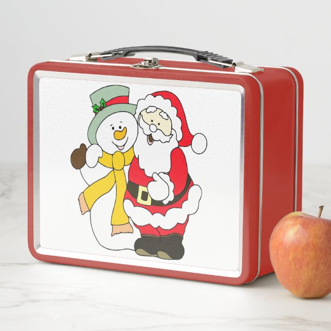 Weihnachten Metall Brotdose (Beispiel)