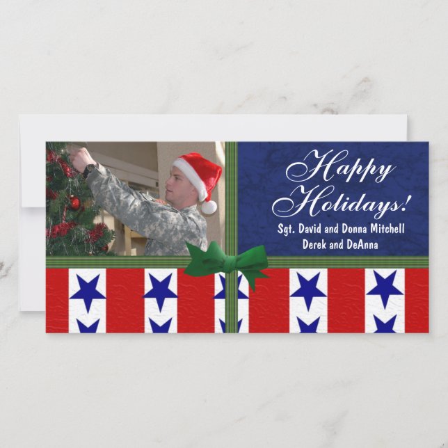 Weihnachten Militärische Patriotische Sitte (Vorderseite)