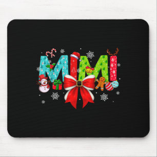 Weihnachten Mimi Coquette Schleife Mimi Weihnachte Mousepad