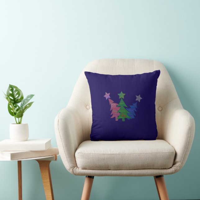 Weihnachten Mindful Word Art Cushions Kissen (Stuhl )