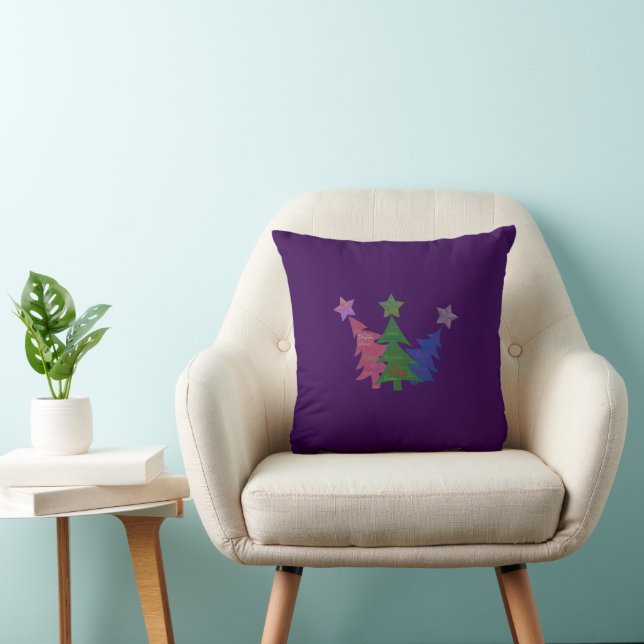 Weihnachten Mindful Word Art Cushions Kissen (Stuhl )
