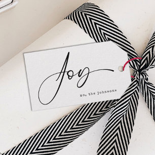 Weihnachten Minimalistisch Geschenkanhänger