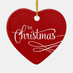 Weihnachten mit Baby 2017 Keramik Ornament