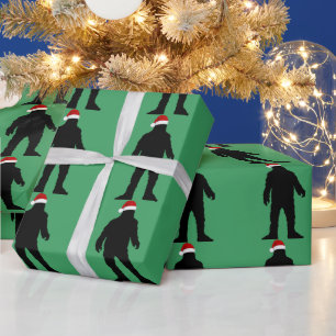 WEIHNACHTEN MIT BIGFOOT GESCHENKPAPIER