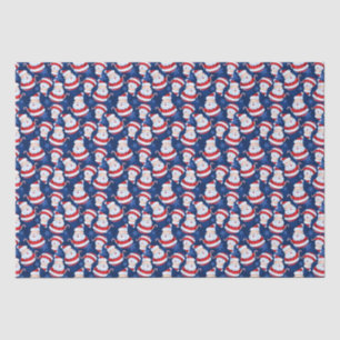 Weihnachten mit Candy Cane und Schneeflocken Seidenpapier
