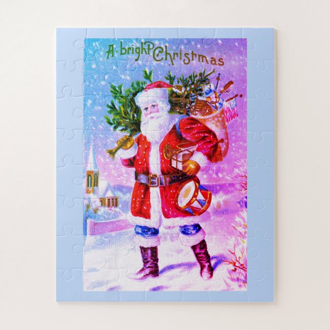 Weihnachten mit dem Weihnachtsmann (Vertikal)