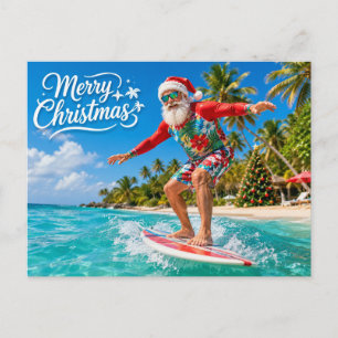 Weihnachten mit dem Weihnachtsmann surfen