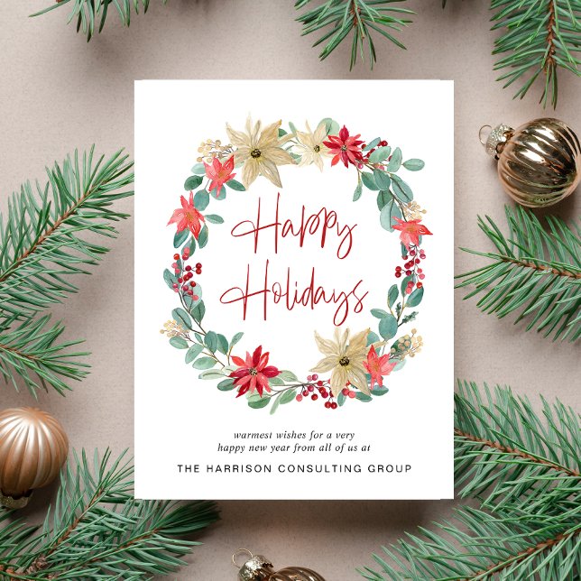 Weihnachten mit Firmenlogo (Spread the joy of the season and strengthen business relationships with our elegant holiday card)