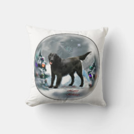 Weihnachten mit Flachbildschirm Kissen