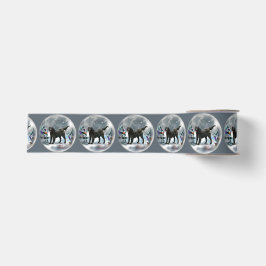 Weihnachten mit Flachbildschirm Ripsband