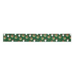 Weihnachten mit Freunden und Candy Canes Satinband